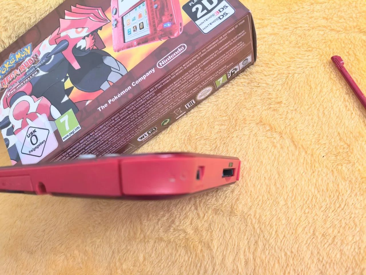 NINTENDO 2DS CLEAR RED DESBLOQUEADO  - Foto 3