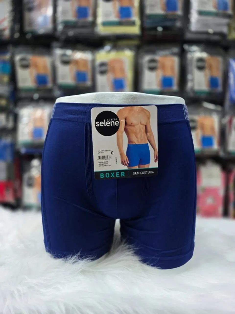 Cueca Boxer Selene Sem Costura - Foto 2