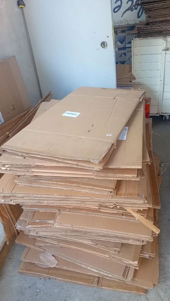 Lote e caixas pla mudança usadas bom estaro - Foto 4