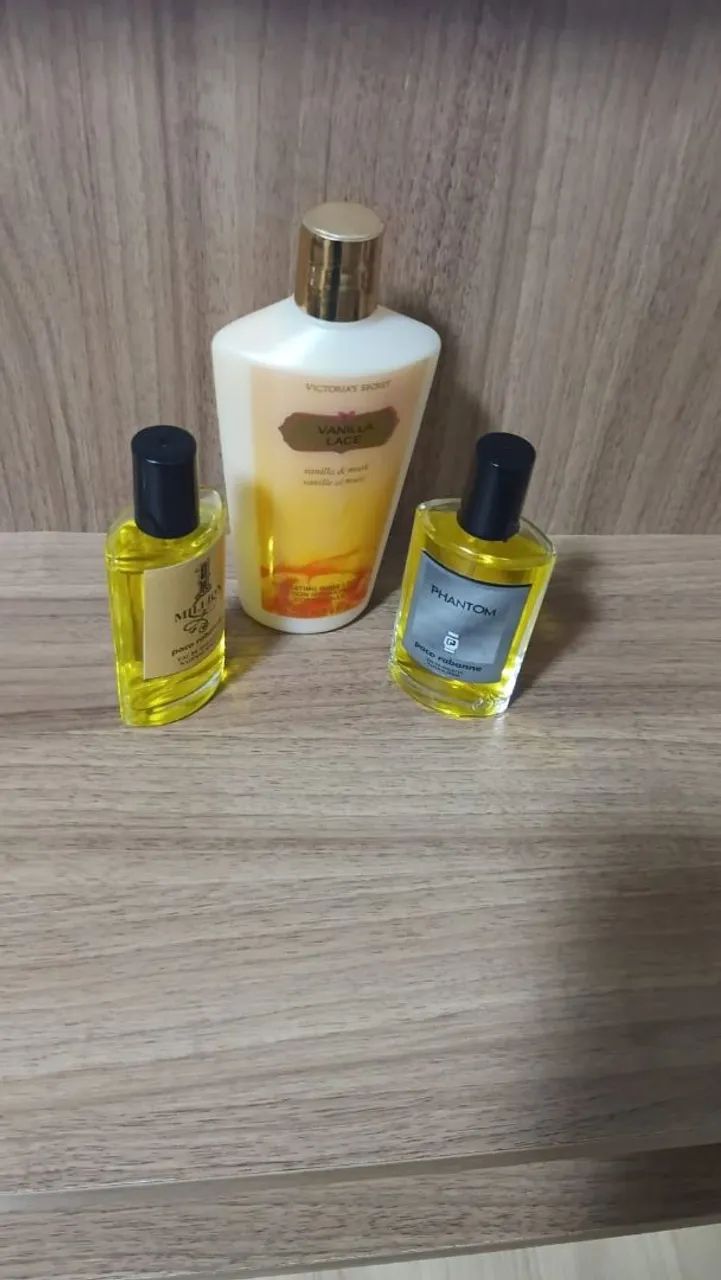 Perfume 1 million + phantom e creme Victoria's secret