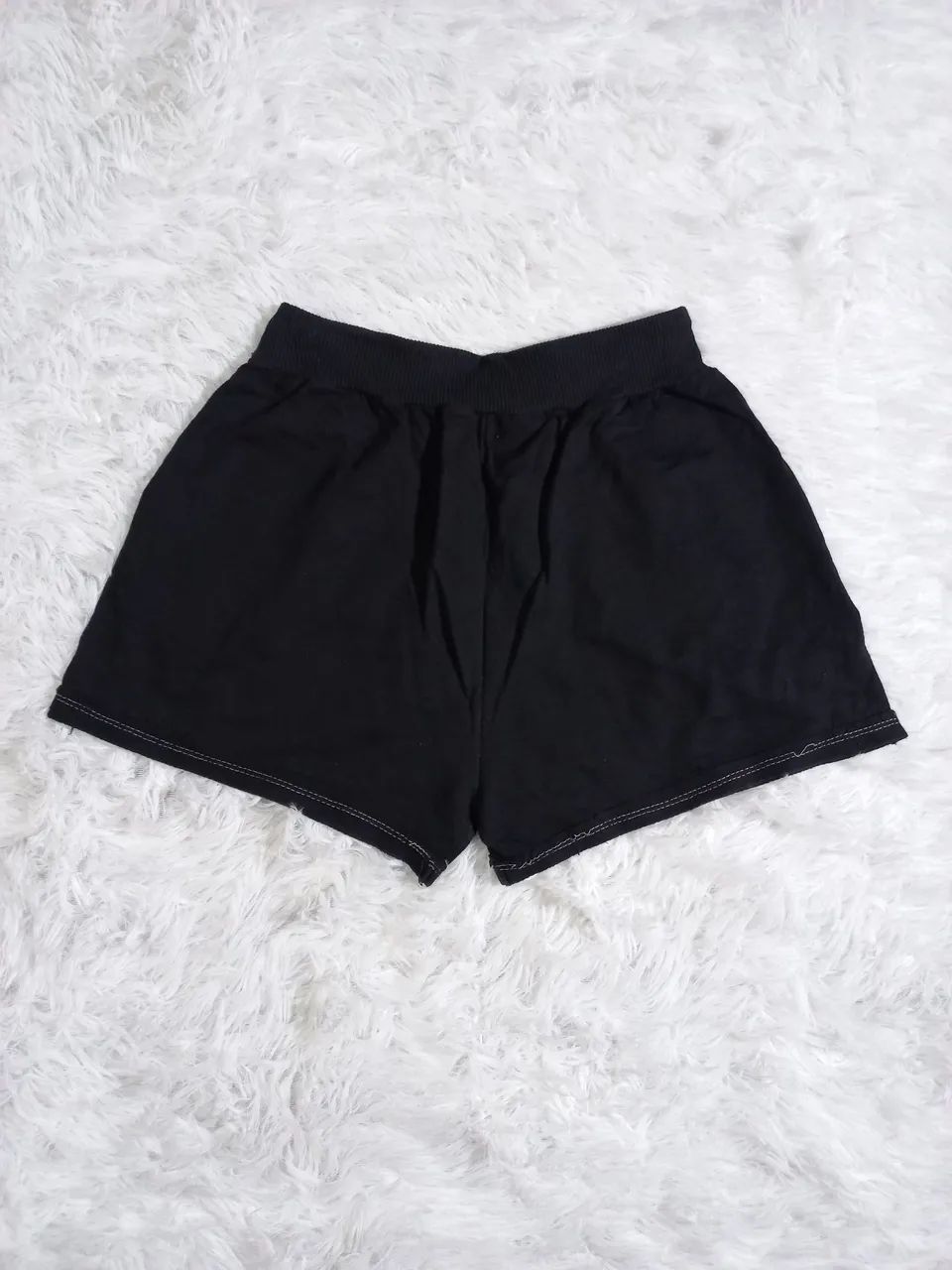 Short Moletom Feminino Corações - Foto 2