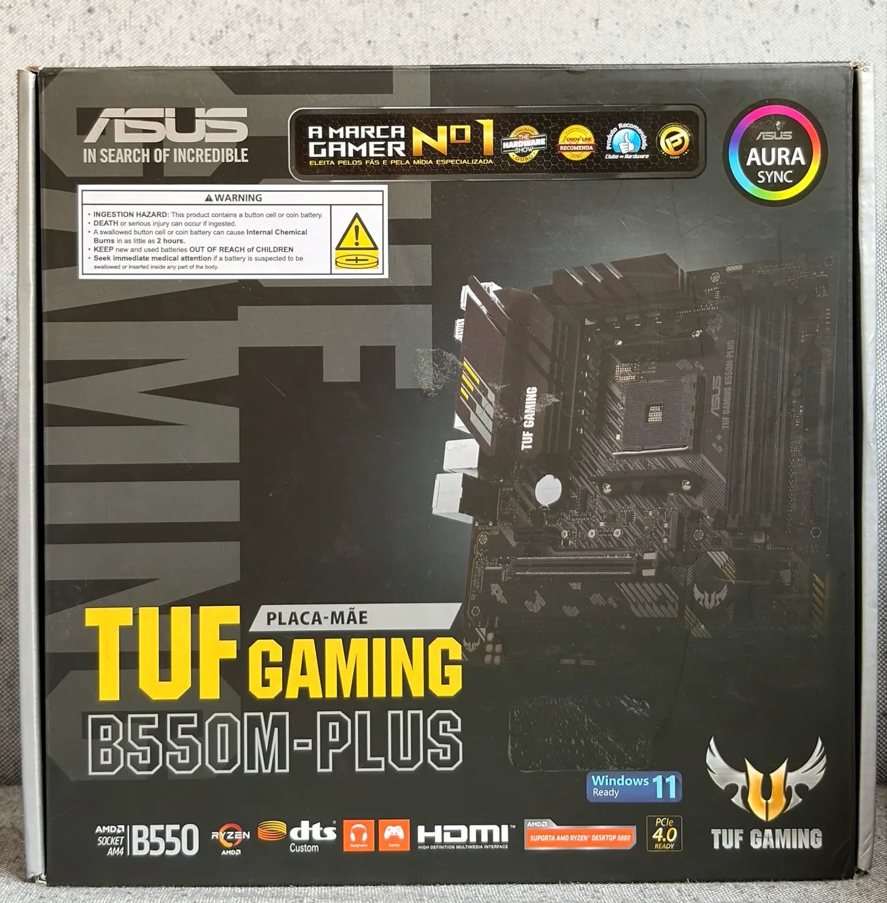 Placa mãe Asus Tuf B550M-Plus  Am4