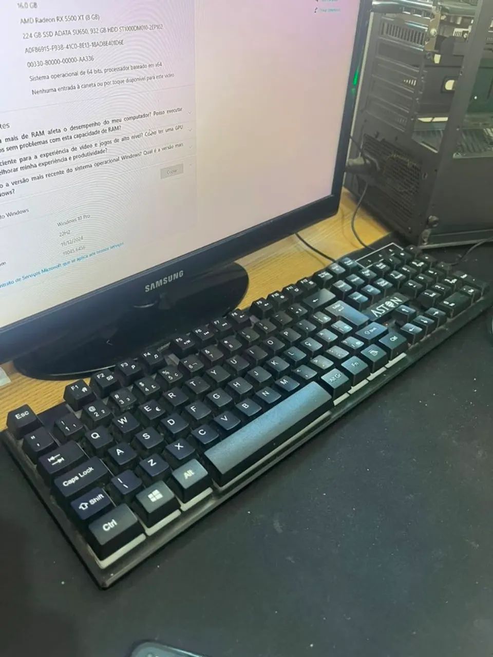 Pc gamer Rx 5500XT 8gb - Foto 4
