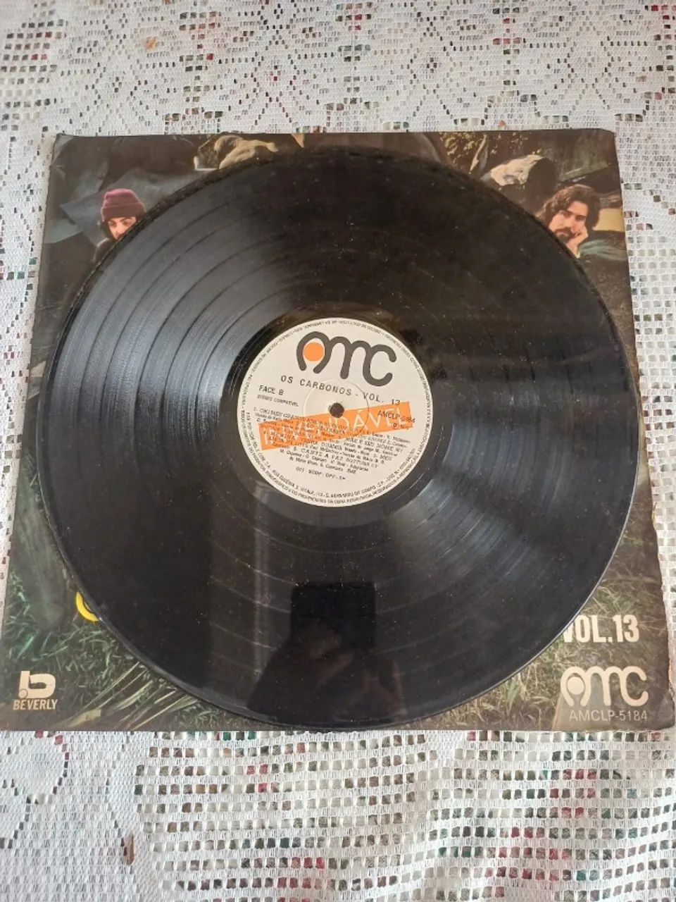 Disco de vinil Os Carbonos 1973 - Foto 3