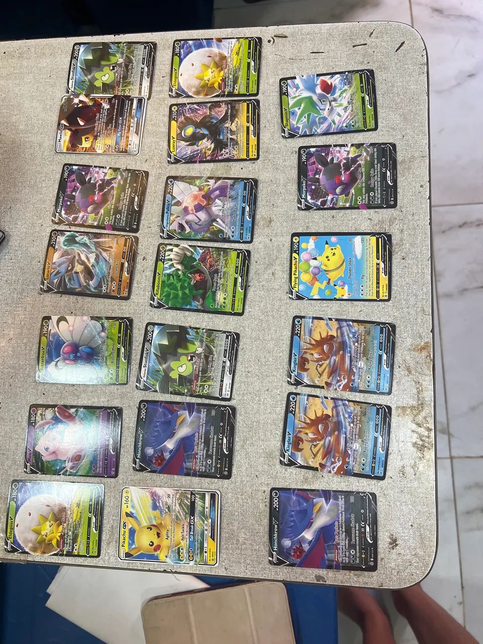 Cartas de Pokémon super rara, rara e comum preços variado - Foto 3