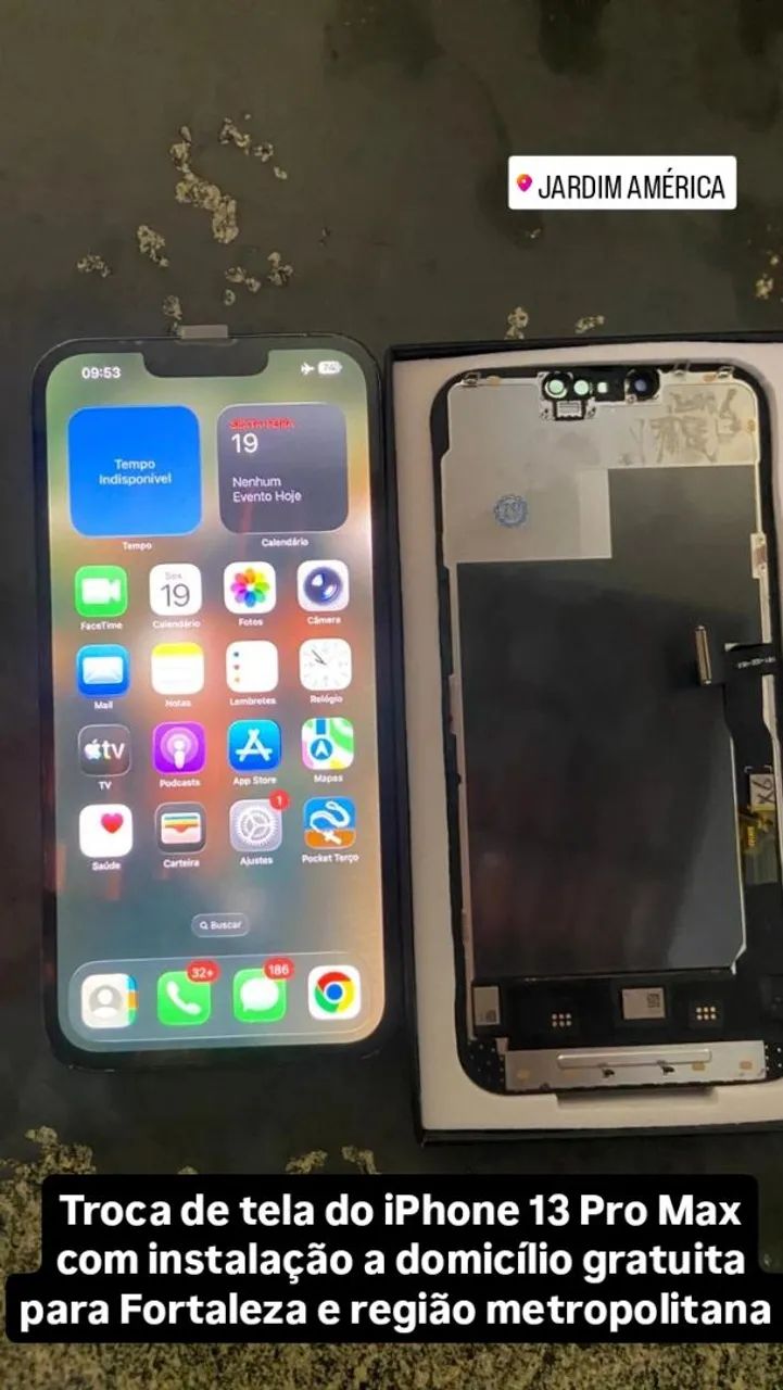 VENDO TELA IPHONE NA HORA