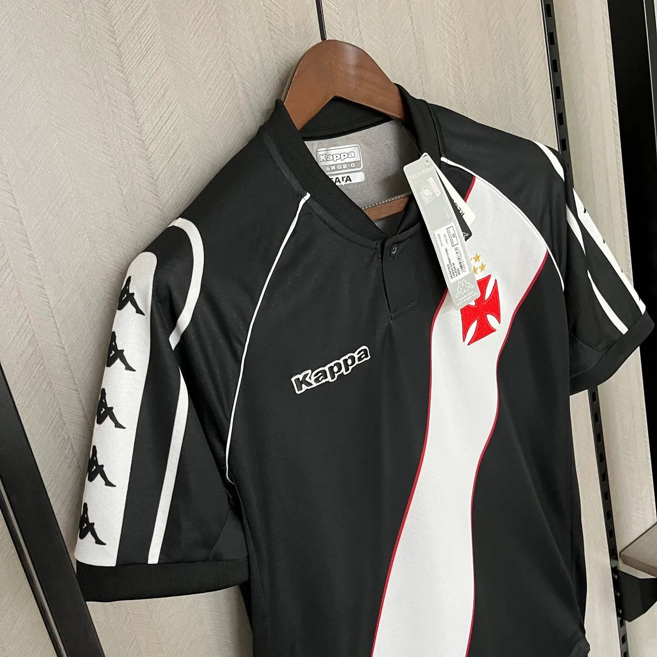 Camisa Vasco Retrô 1998 Masculina  - Foto 5