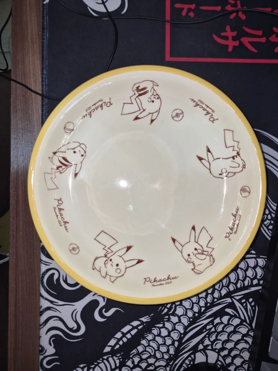 Prato Pikachu Pokémon 
