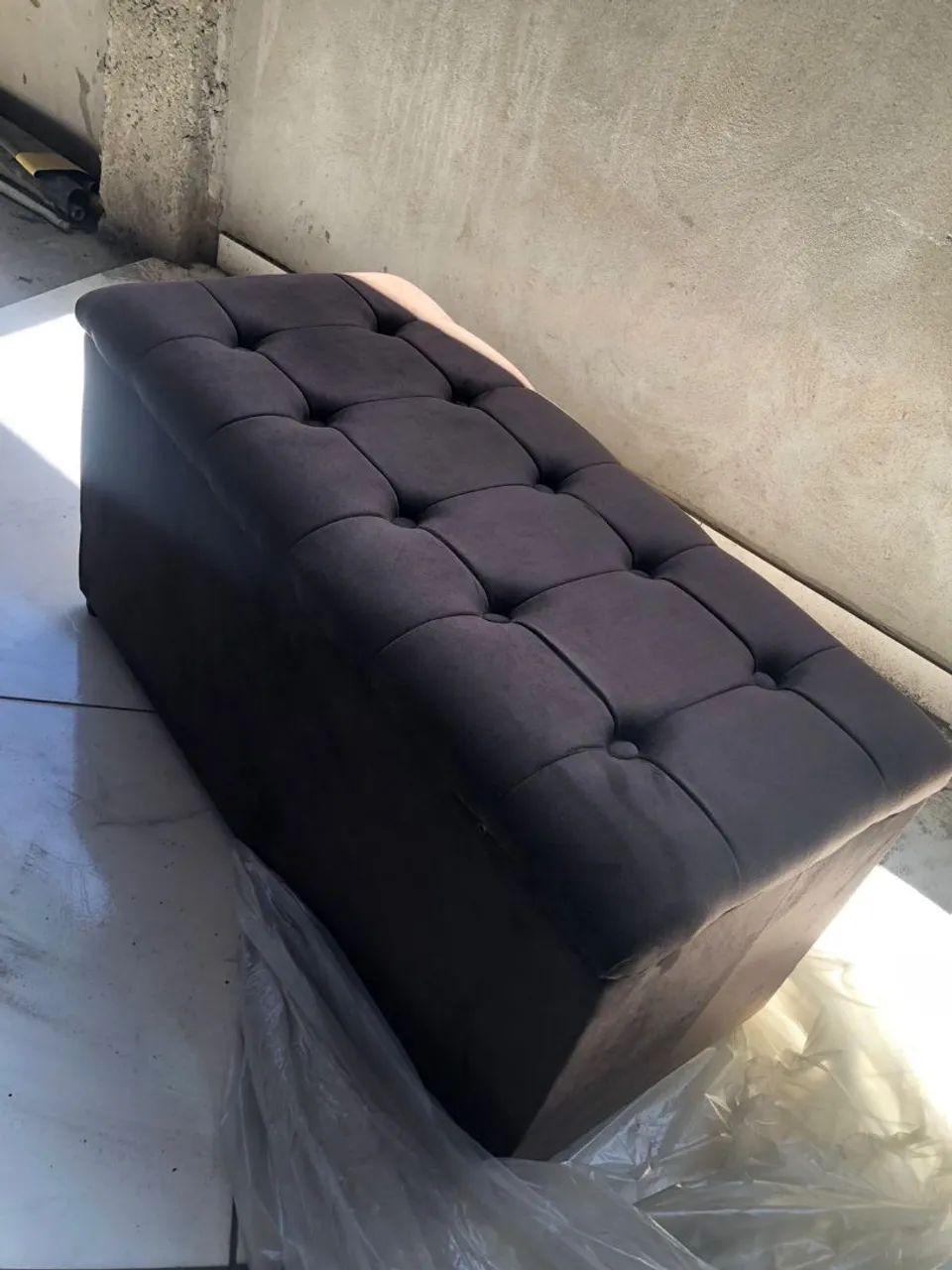90 cm Storage Pouf65578361262723121