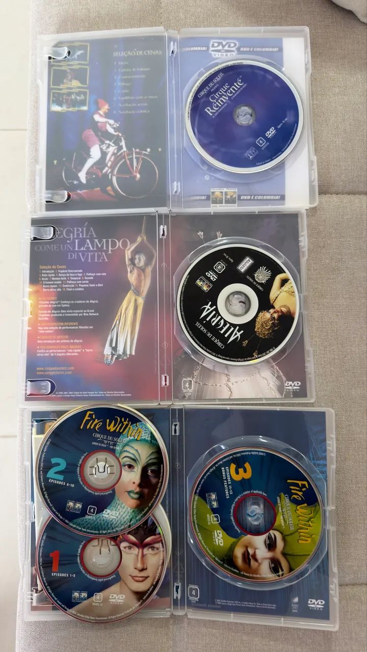 DVD cirque du soleil  promocao $150 - Foto 2