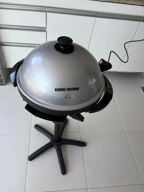 Churrasqueira elétrica George Foreman interna/externa - Foto 5