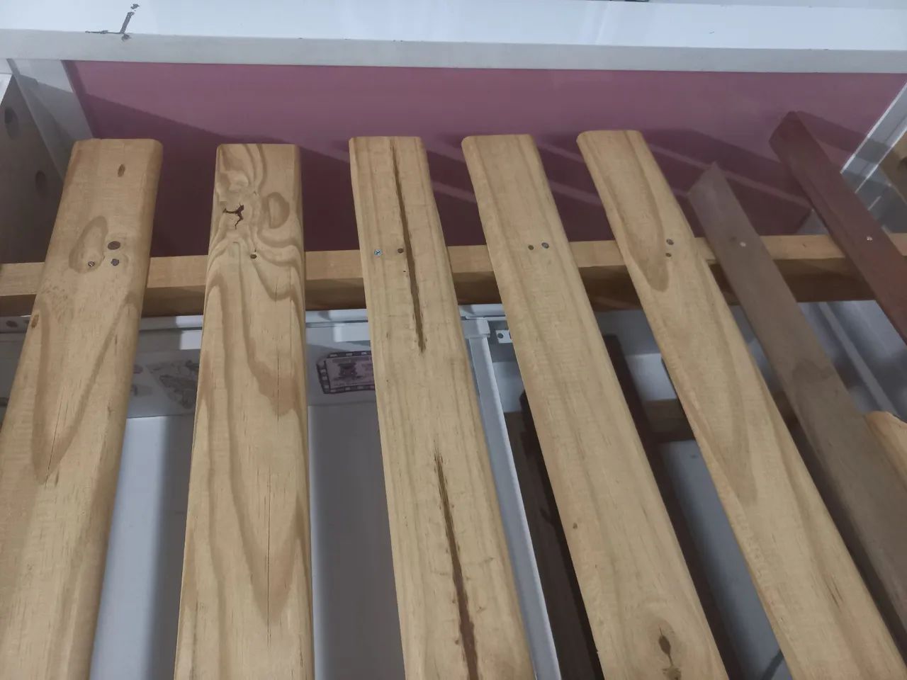 Cama solteiro com cama auxiliar 100% mdf - Foto 5