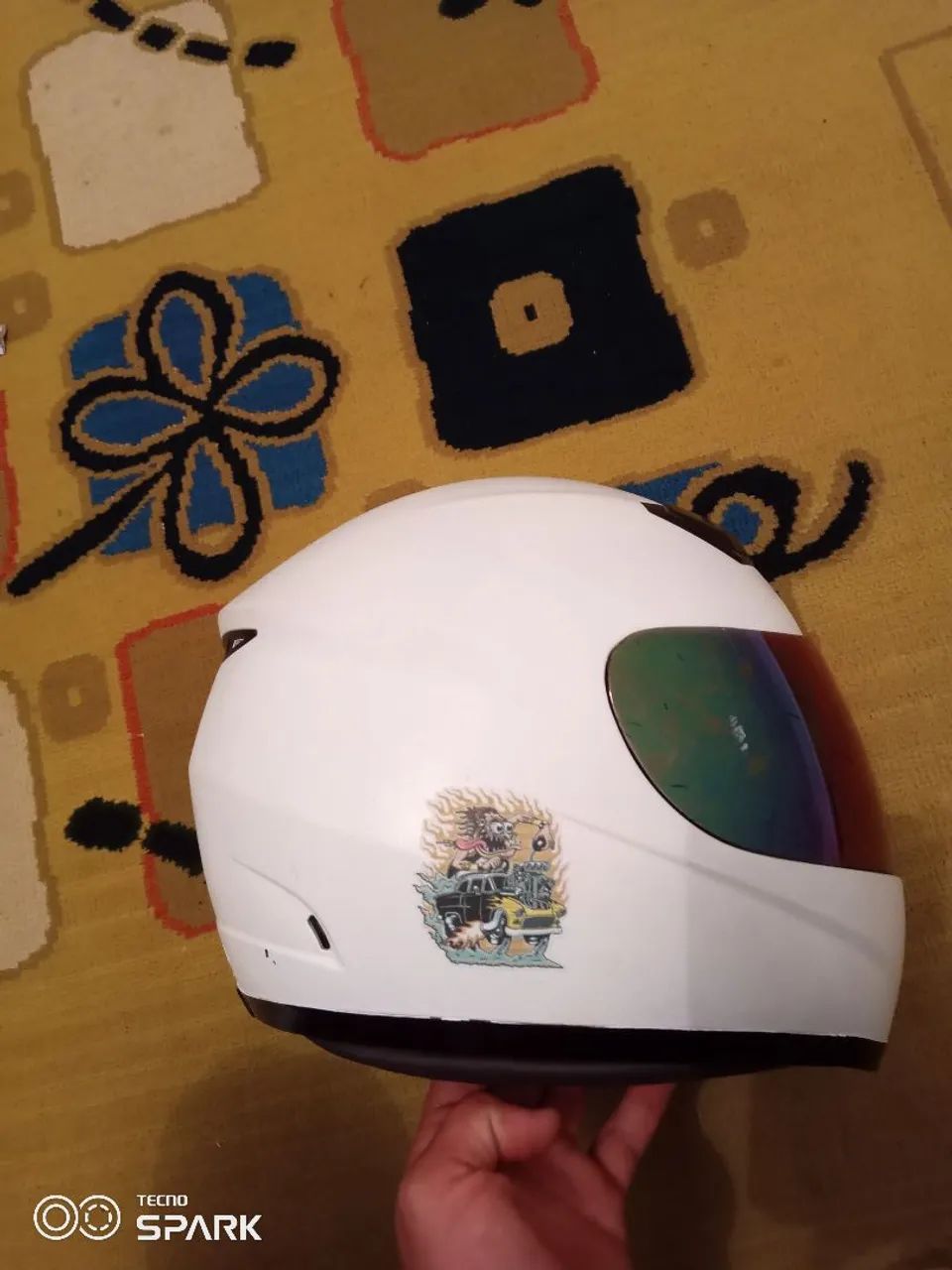 Capacete Helt com intercomunicador modelo K06 - Foto 4