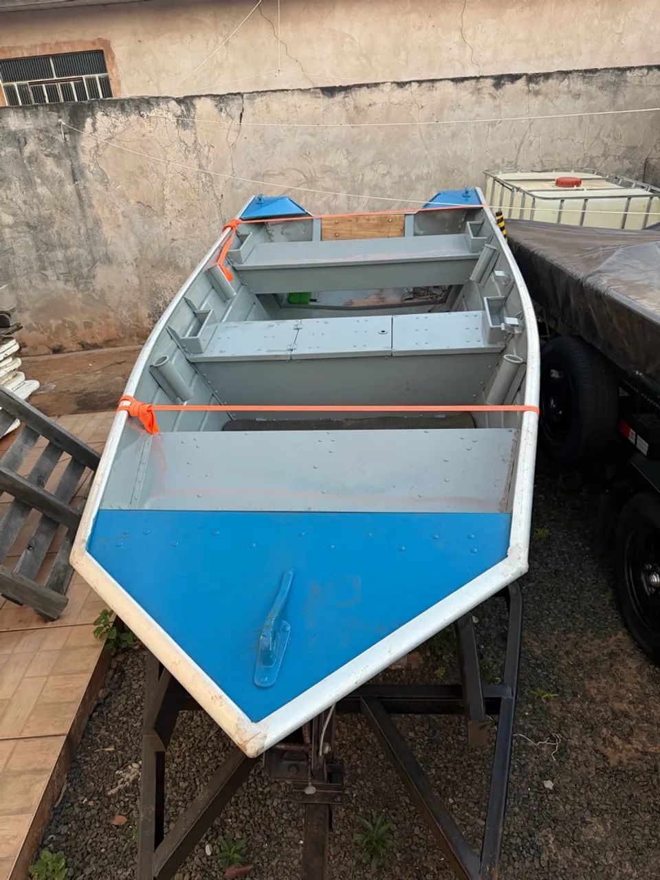 Vende se barco e carretinha zera  - Foto 2