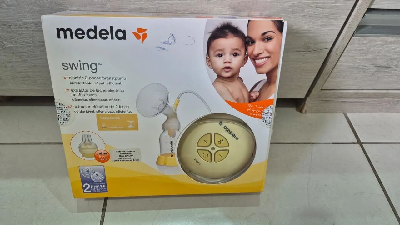 Bomba Extratora de leite elétrica Medela swing 