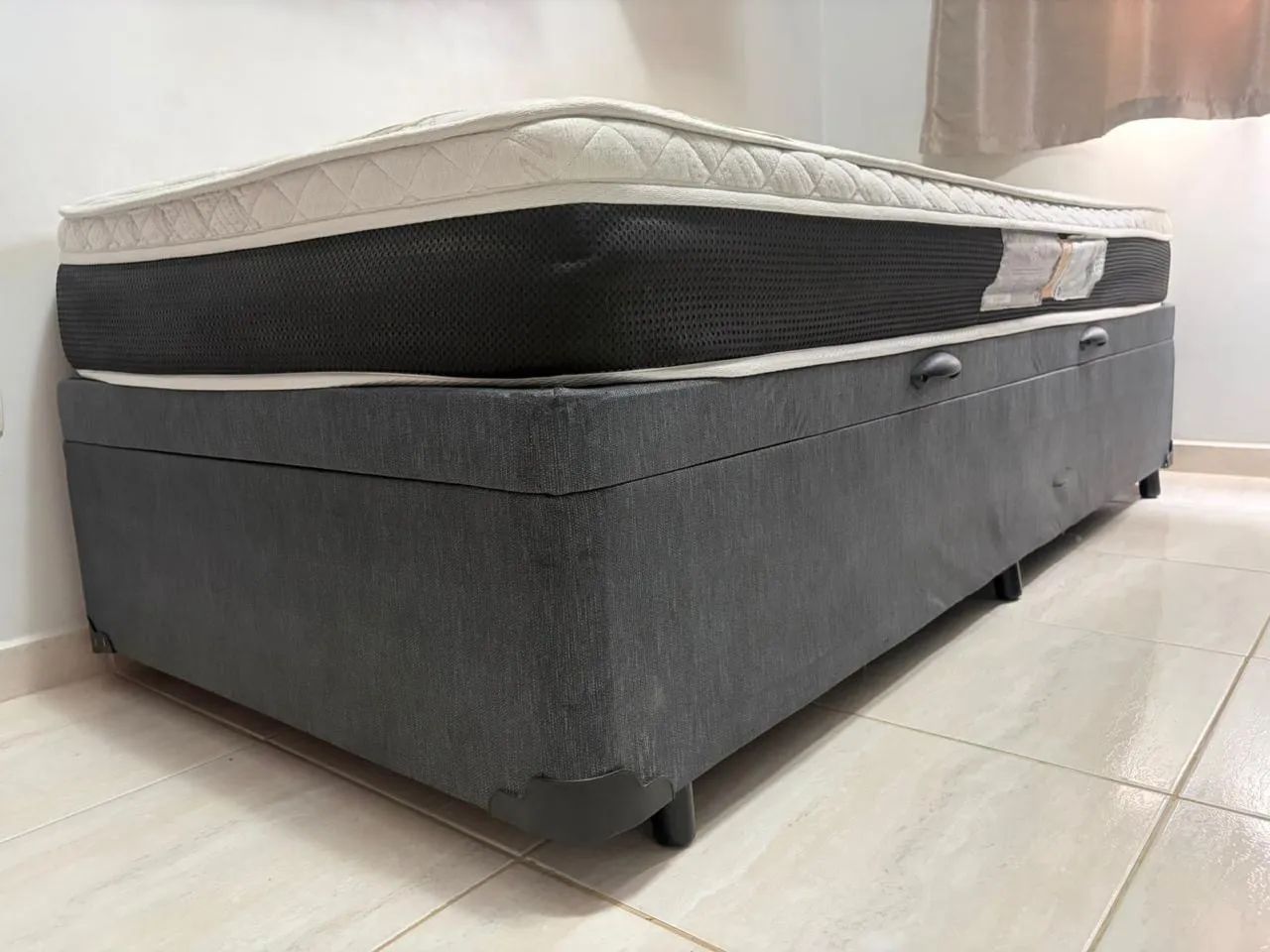 CAMA BOX + COLCHÃO - Foto 2
