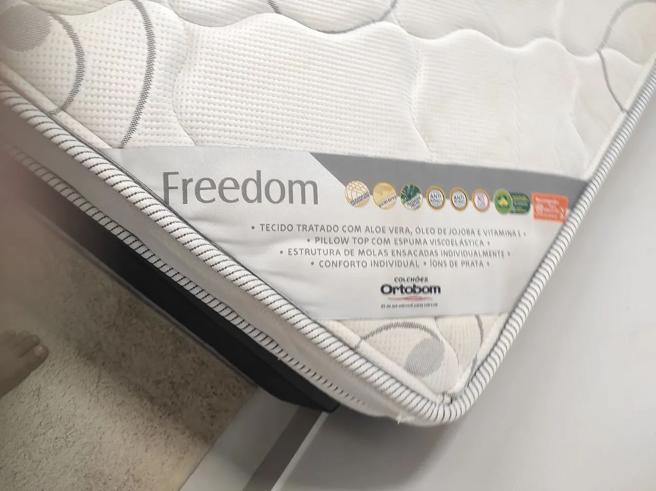 Vendo Cama Box Queem Ortobom 