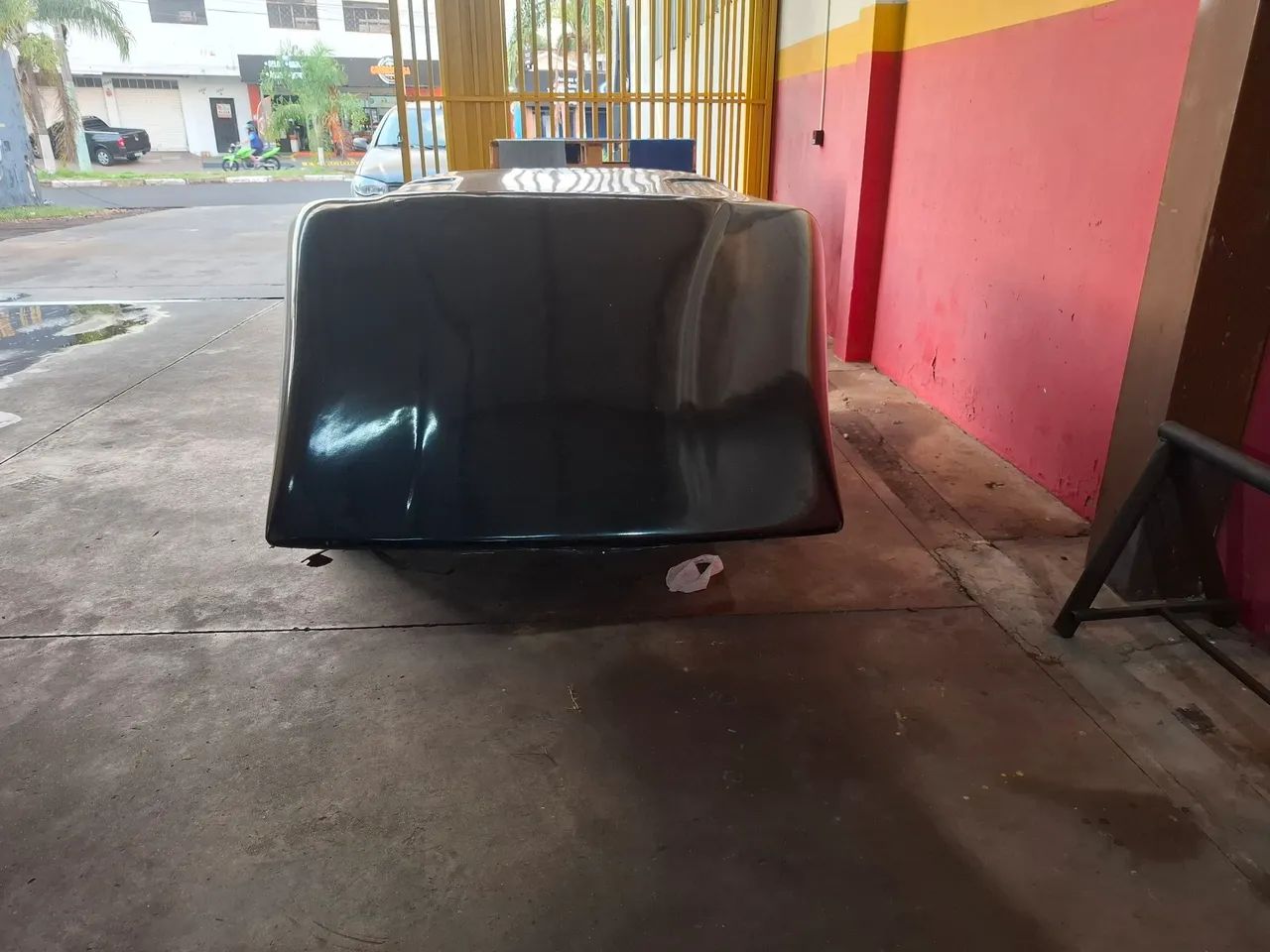 Capota de fibra usada - Foto 2