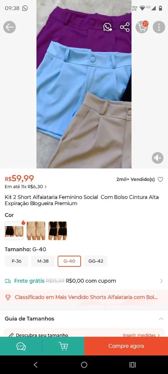 4 Shorts   - Foto 5