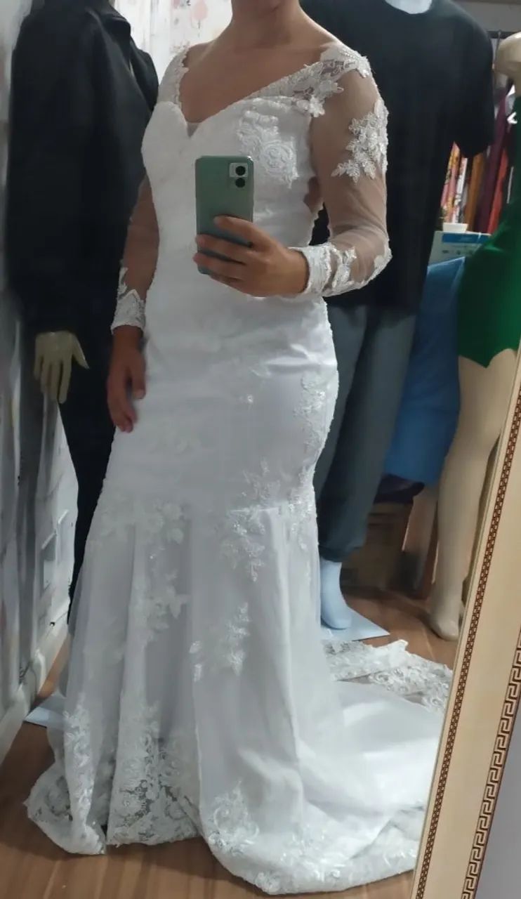 Vestido de noiva cerimônia religiosa  - Foto 4