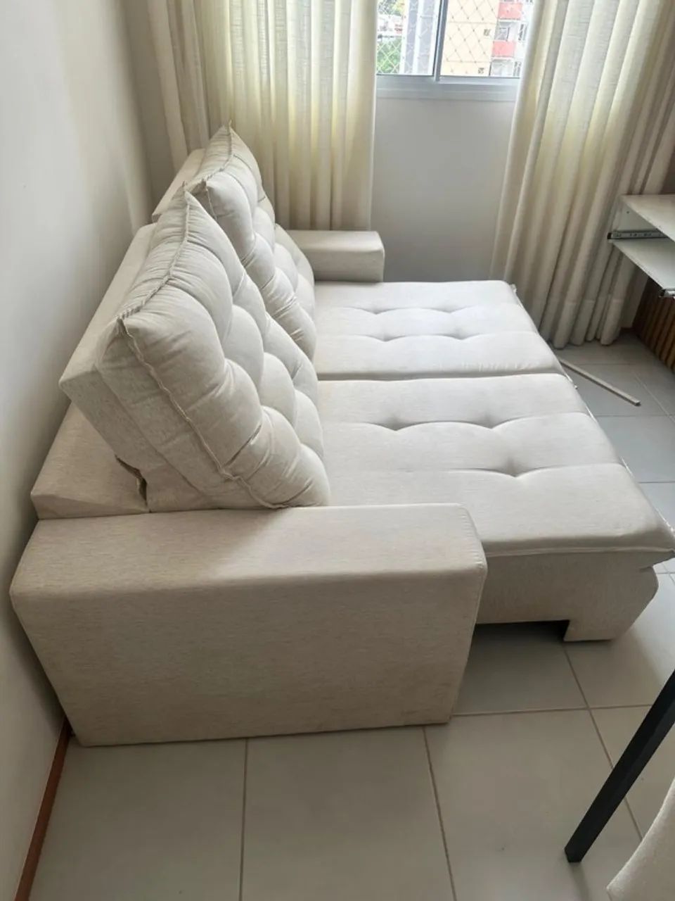 Sofá retrátil reclinável seminovo  - Foto 5