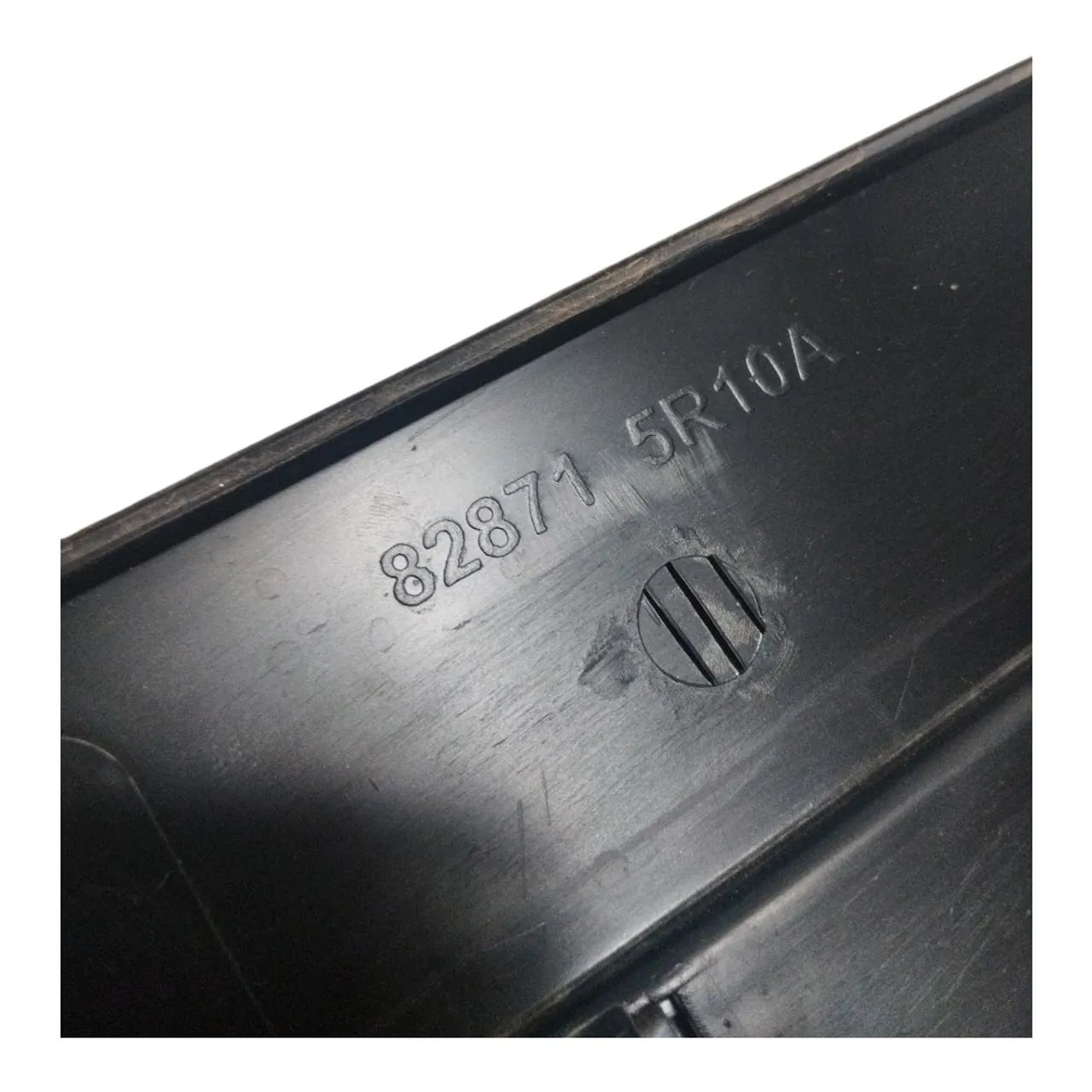 Aplique Porta Traseira Esquerda Nissan Kicks 2024 Original Preto