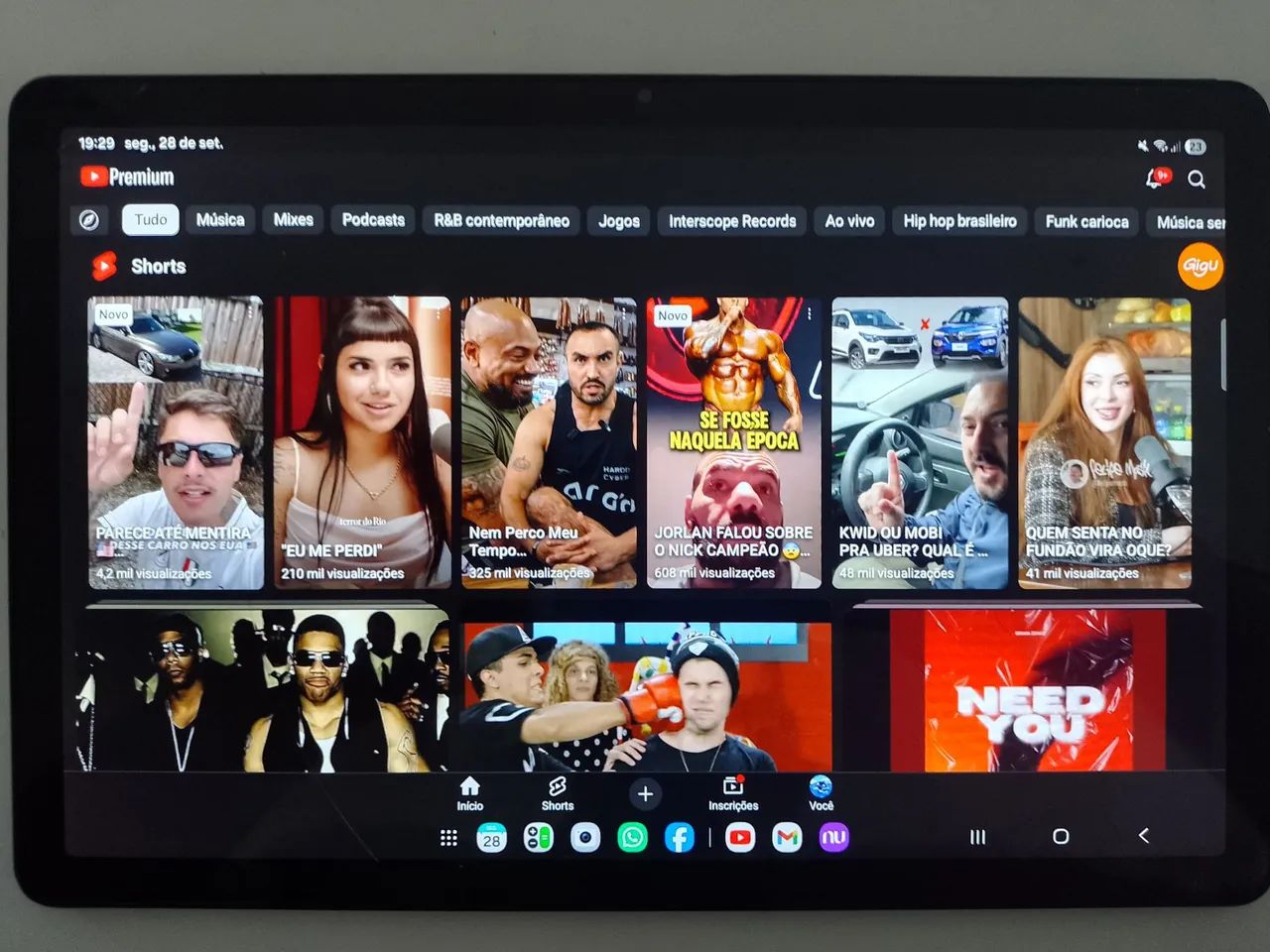 Tablet Samsung A9+ tela 11 polegadas - Foto 5