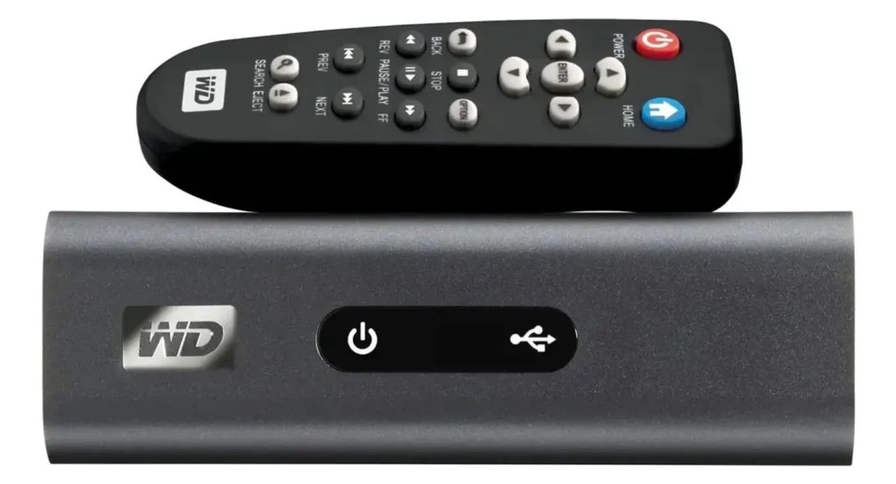 Central multimídia WD TV HD Media Player