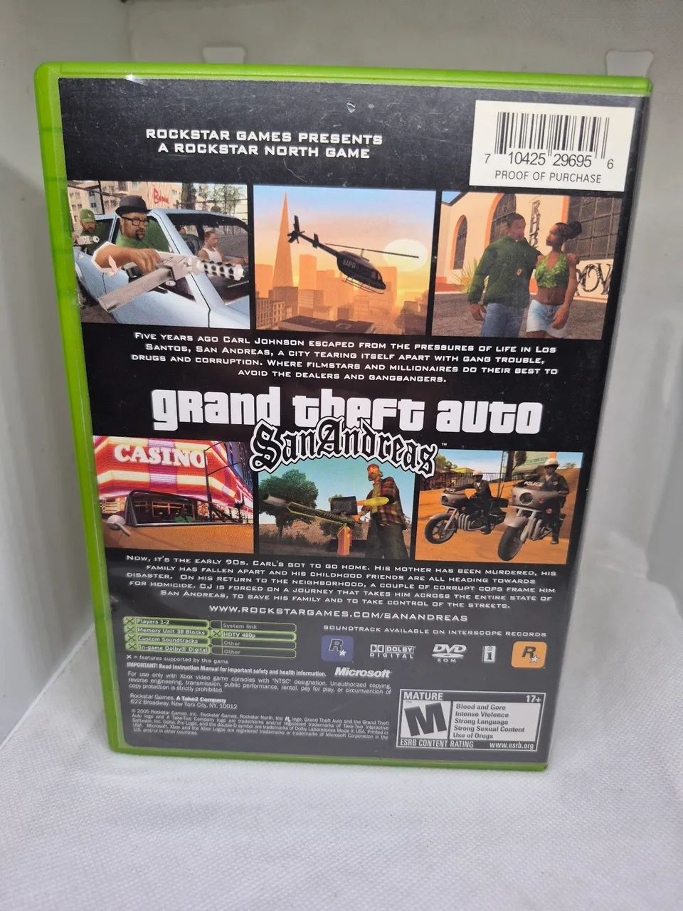 GTA San Andreas Xbox clássico  - Foto 5