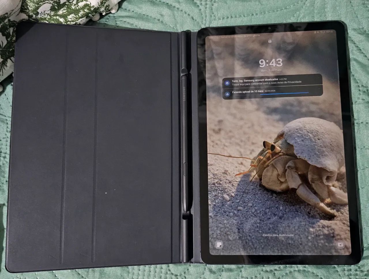 Tablet S6 Lite 64GB(Cinza) + Capa magnética e caneta original. - Foto 3
