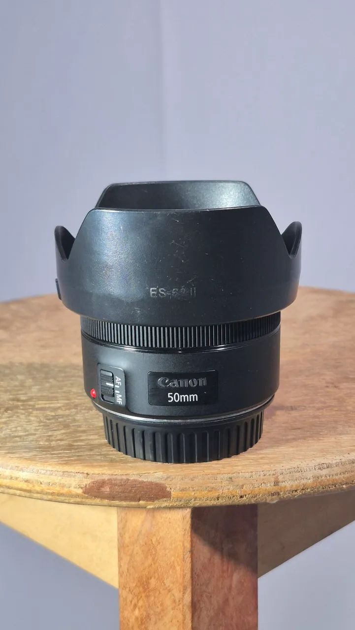 Lente canon 50mm 1.8 EF 