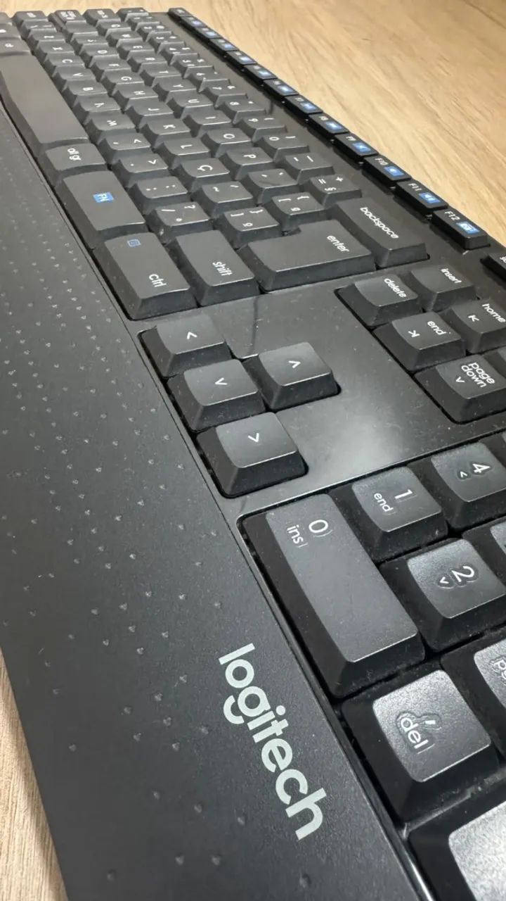 Teclado Sem Fio Logitech K345 - Excelente Estado - Foto 3