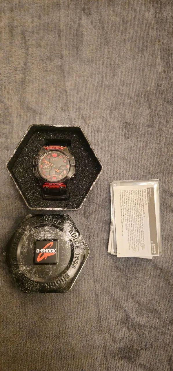 Relógio Casio G-shock Ga-b001g-1adr Com Bluetooth - Foto 5