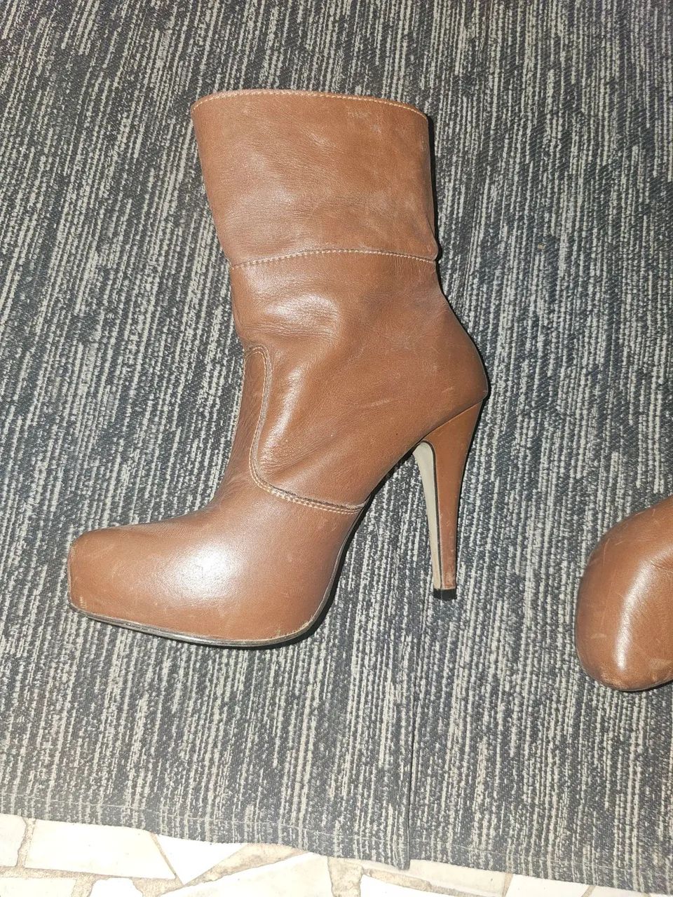 Bota de couro legítima  - Foto 4