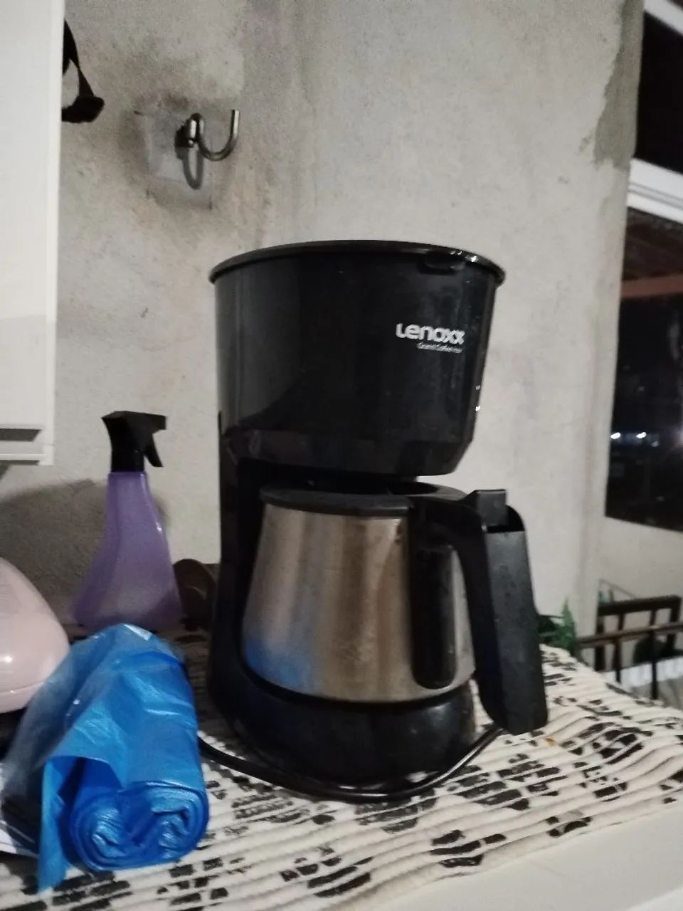 Cafeteira lenoxx nova 
