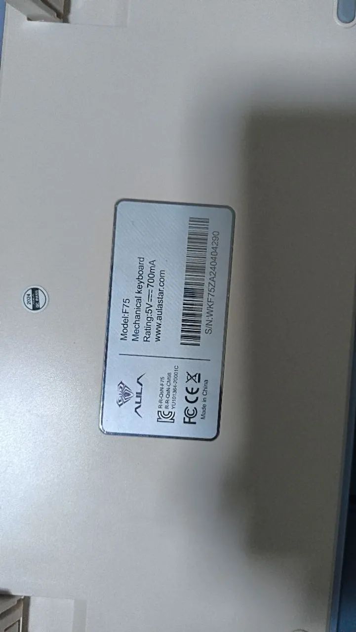 Teclado mecânico AULA F75 - Foto 3