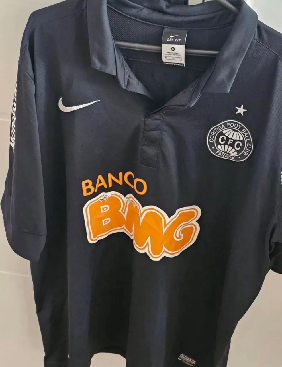 Camisa preta Coritiba 