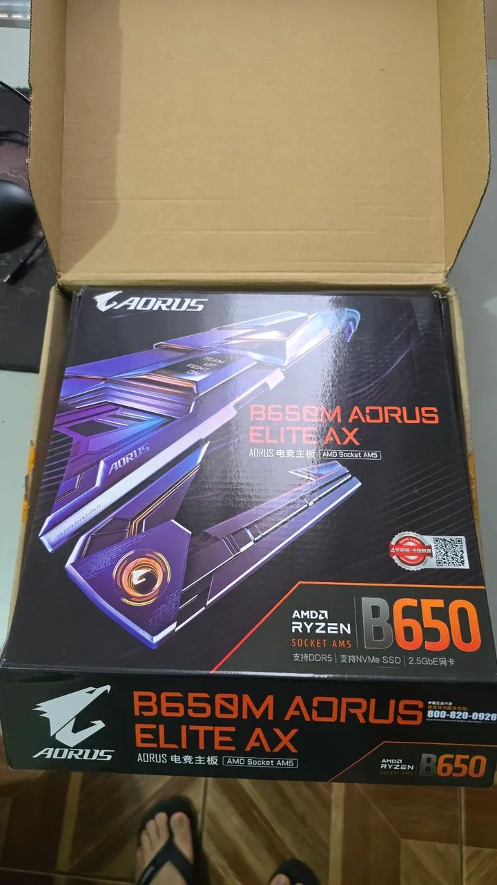 PLACA MAE B650M AORUS ELITE AX 