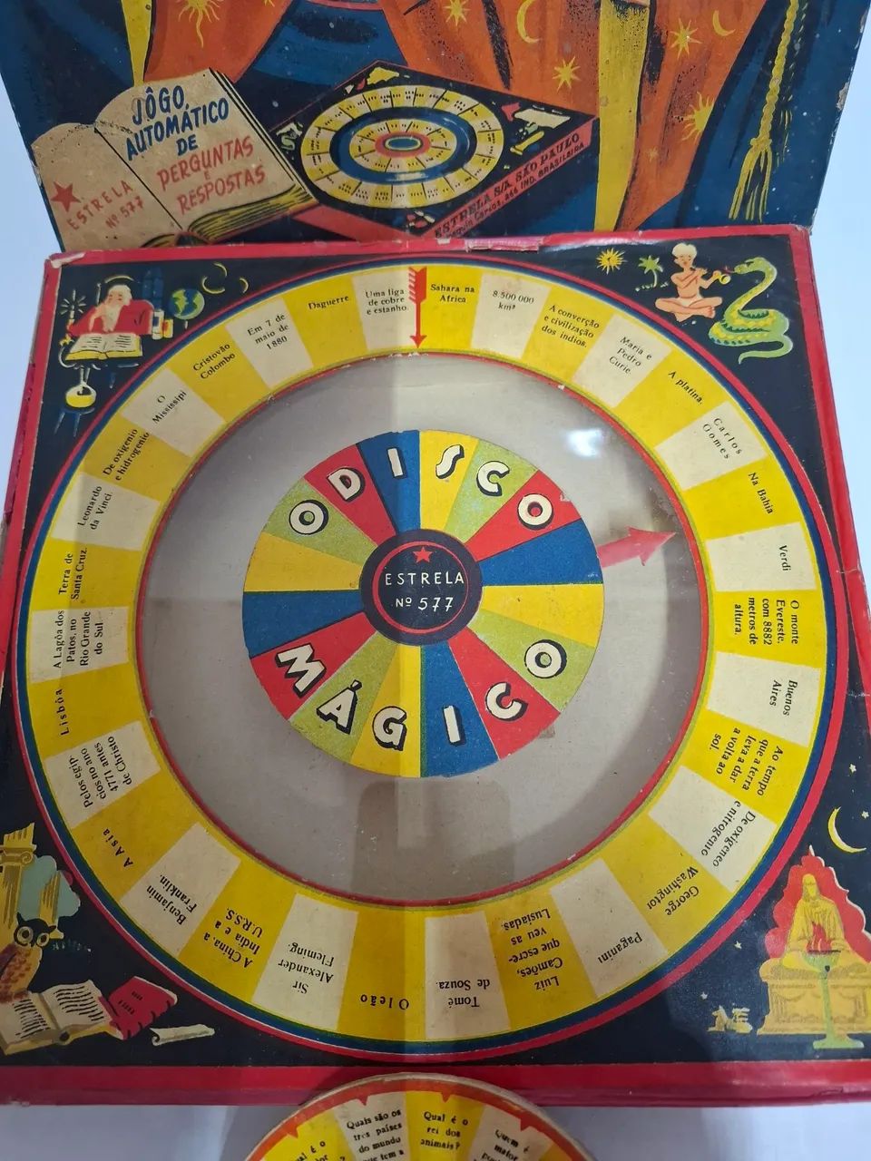 Jogo O Disco Mágico da Estrela anos 60 Completo - Foto 5