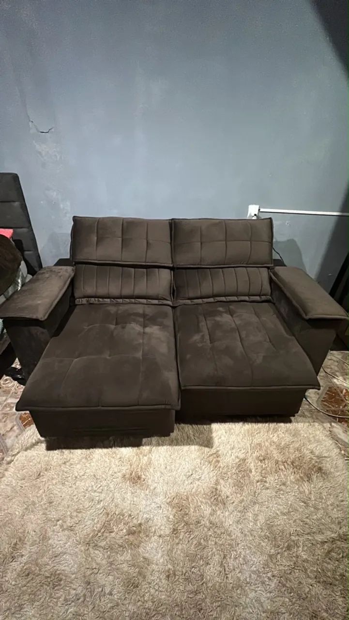 Sofa marrom 
