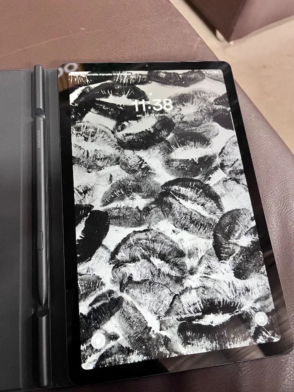 Tablet Samsung S6 lite 64/4g 10.4 Com Acessórios  - Foto 4