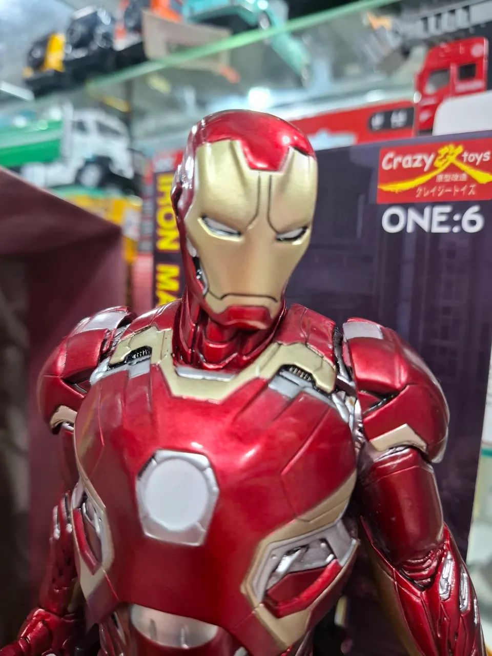 Iron Man Mark 45 Crazy toy 1/6 - Hobbies e coleções - São Jorge
