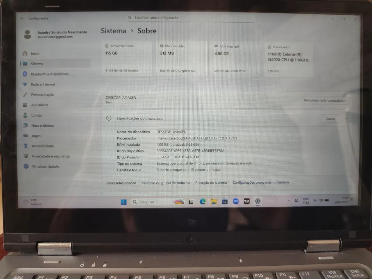 Notebook positivo DUO - Foto 2