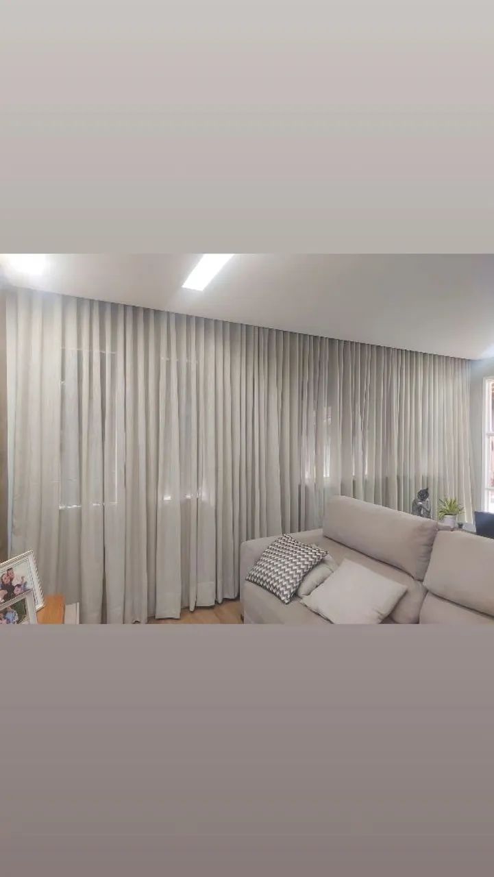 Cortina de varão e trilho suíço *  - Foto 3