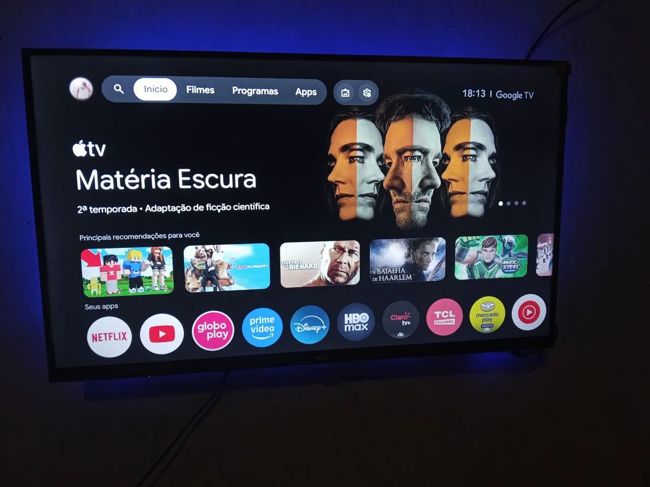 VENDO TV 32 PL SEMI NOVA  - Foto 4