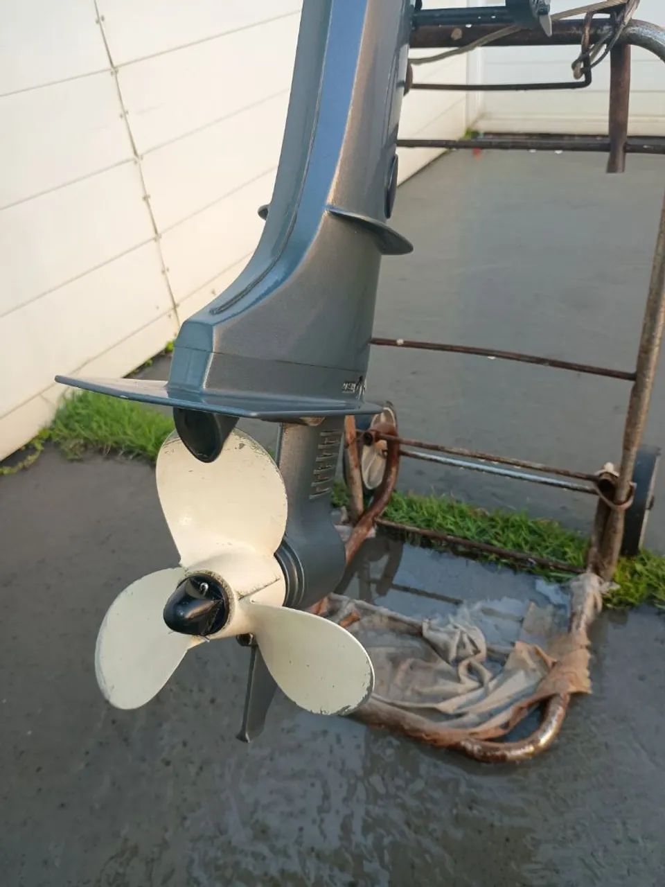 Motor Yamaha 4hp 2021 com nota - Foto 5