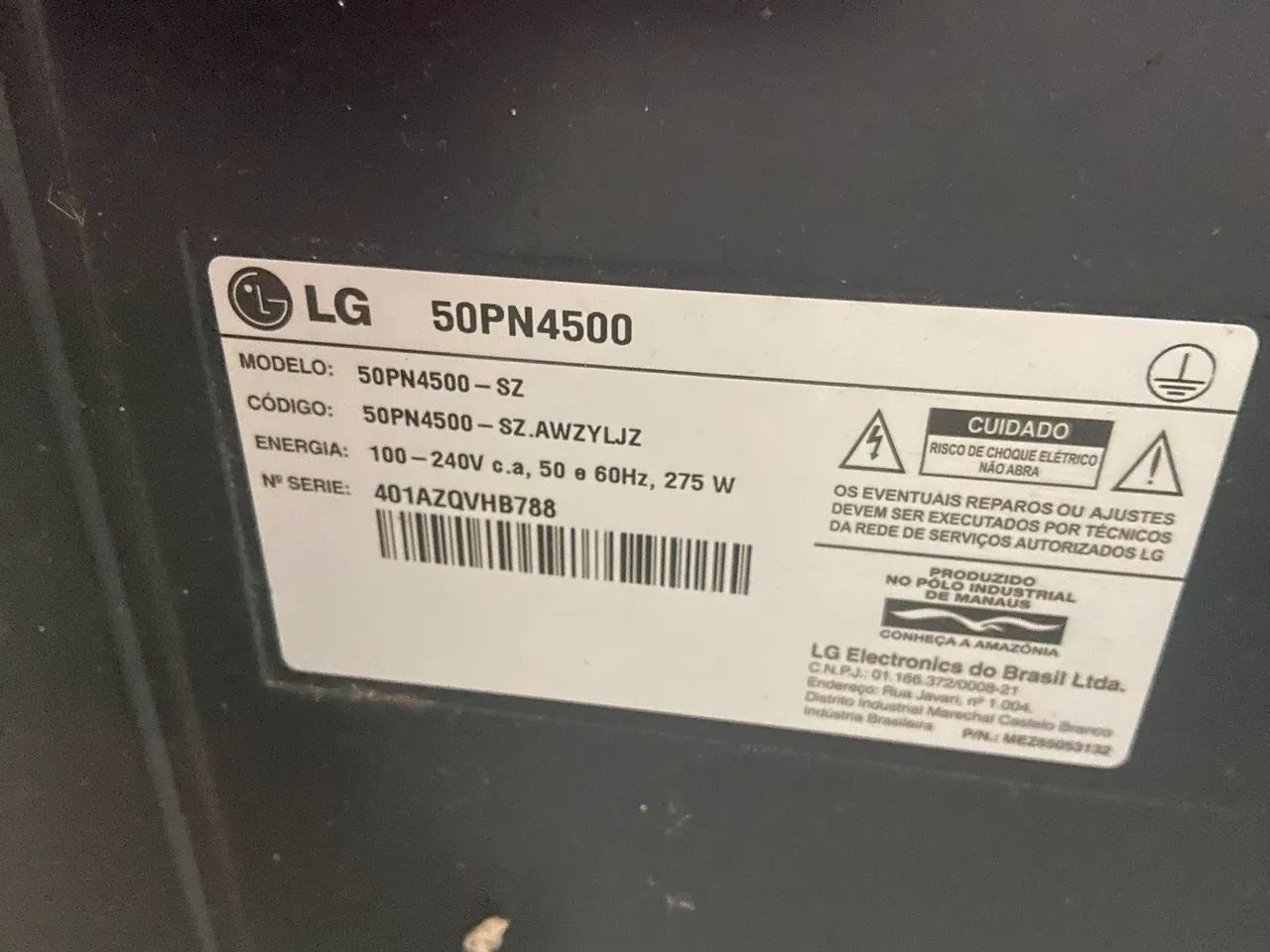 TV para retirada de peças  - Foto 4