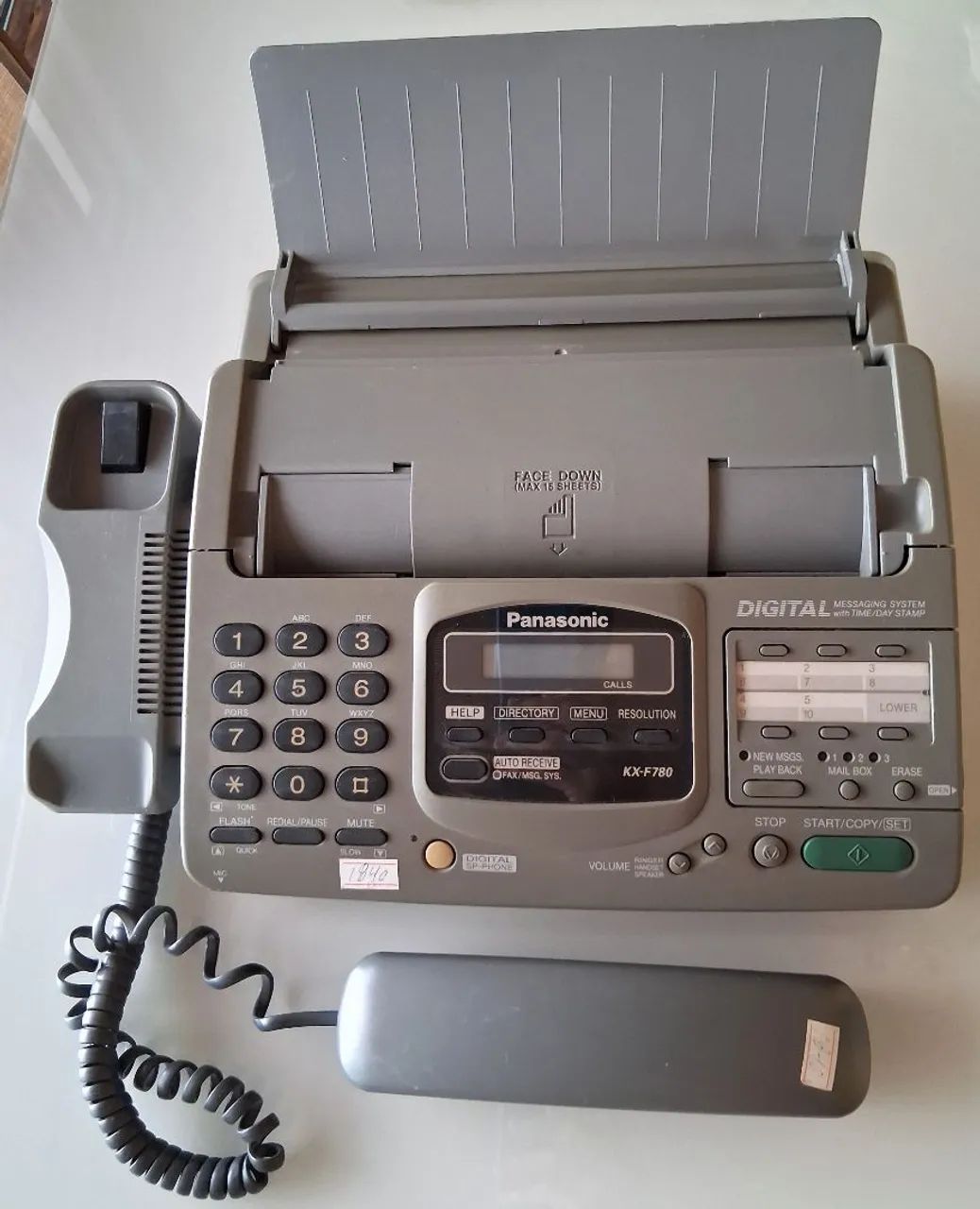 Telefone- Fax- antigo- Panasonic  - Foto 2