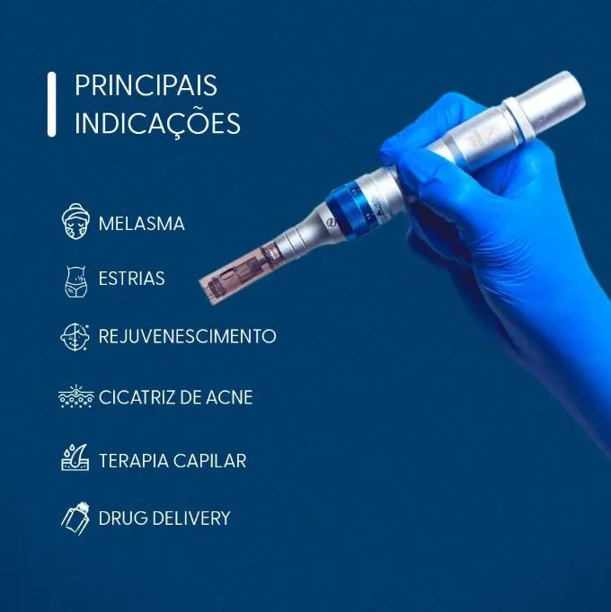 Smart Derma Pen Caneta Elétrica Microagulhamento - Foto 4