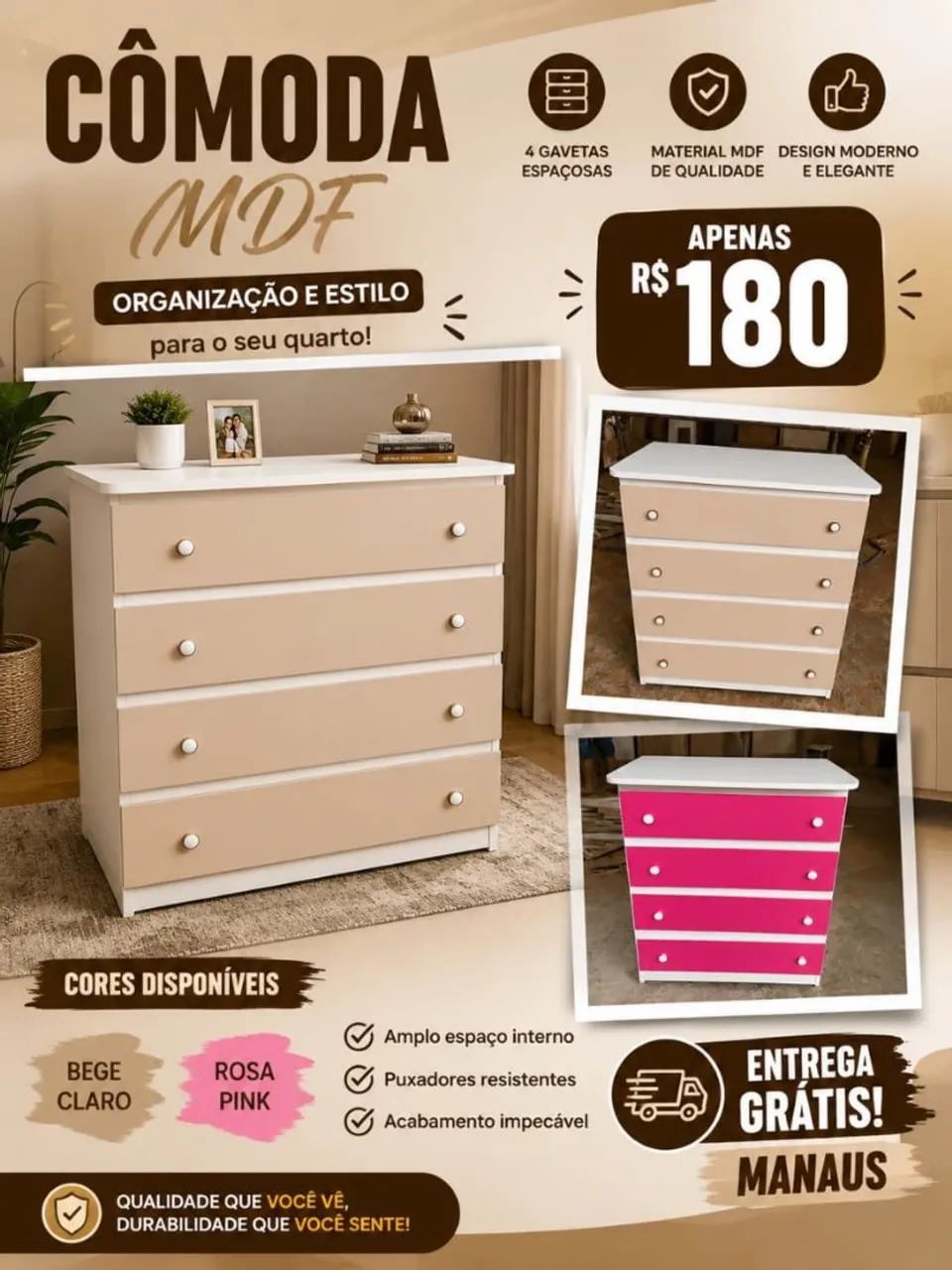 COMODA MDF - Foto 2